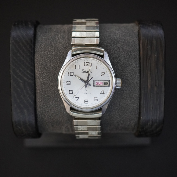 Seiko Other - Vintage 1970’s SEARS A5 Mechanical Hand Winding 31mm Watch - Working